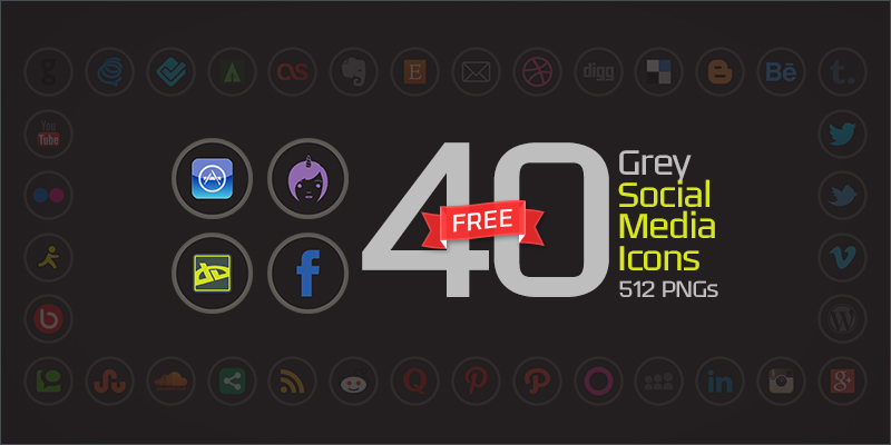 40-grey-social-media-icons