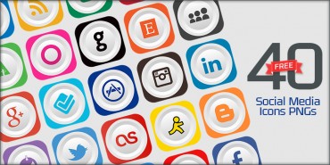 100 Free Social Media Icons (PNGs & Vector File)