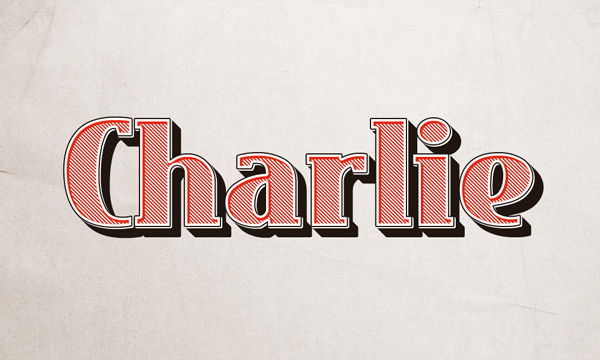 Charlie Text Effect