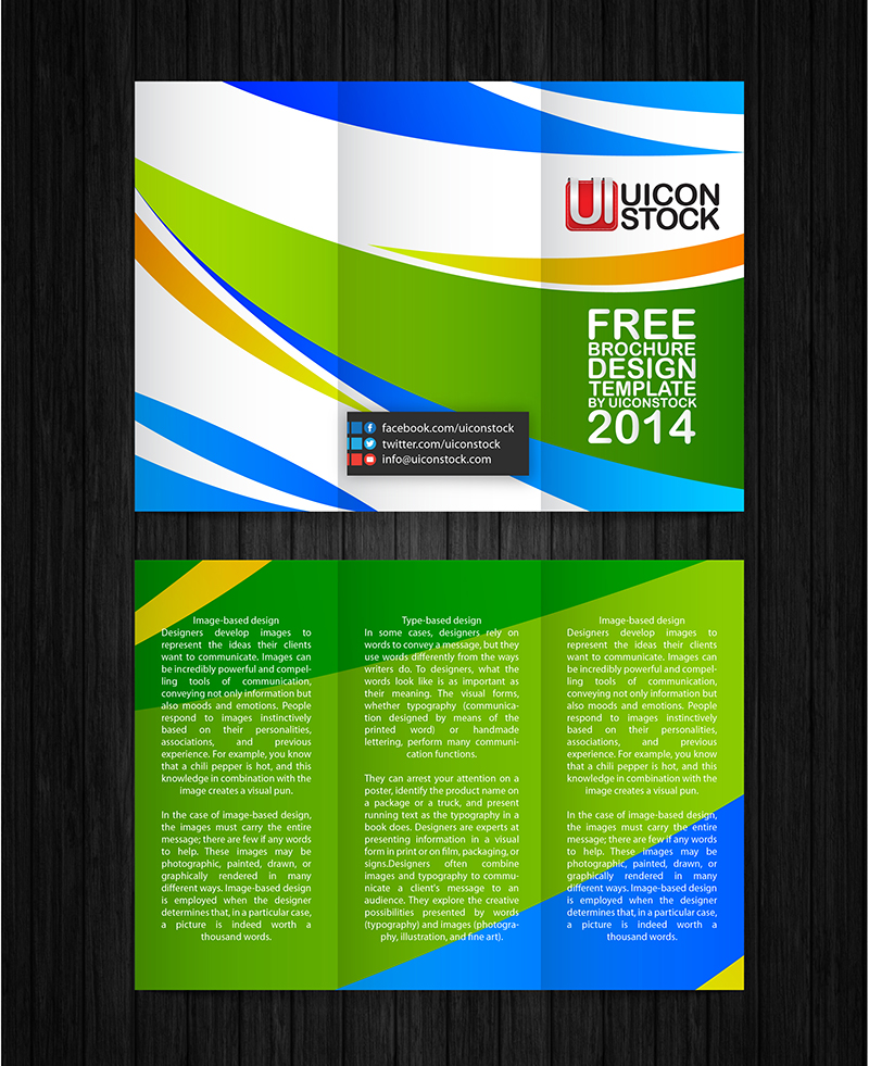 Free Printable Brochure Design Template