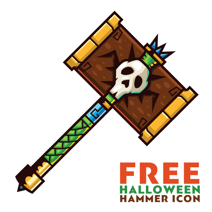 halloween_hammer-vector