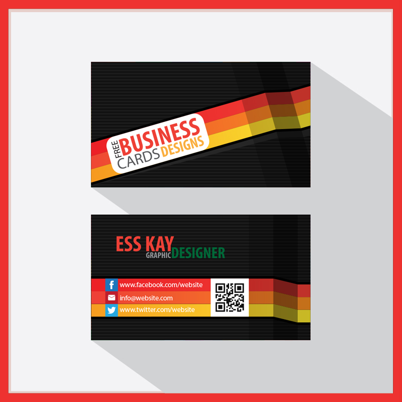 Free-Creative-Folded-Business-Card-Template-Design