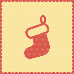 socks christmas icon