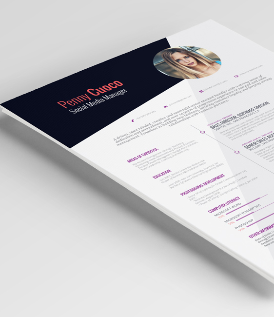 Free Resume Template For Social Media Manager 2015 - 1