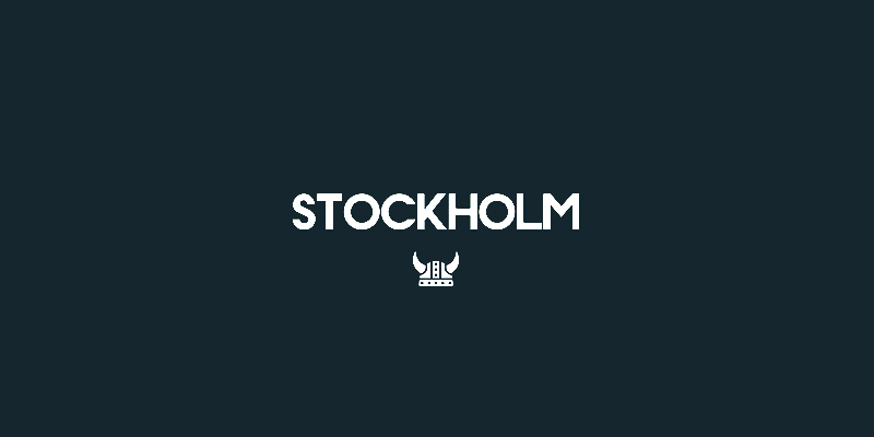 Stockholm Font