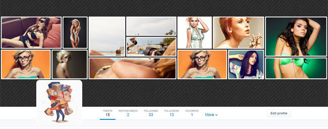 cool fashion twitter cover