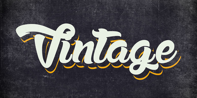10 free vintage text style for adobe illustrator