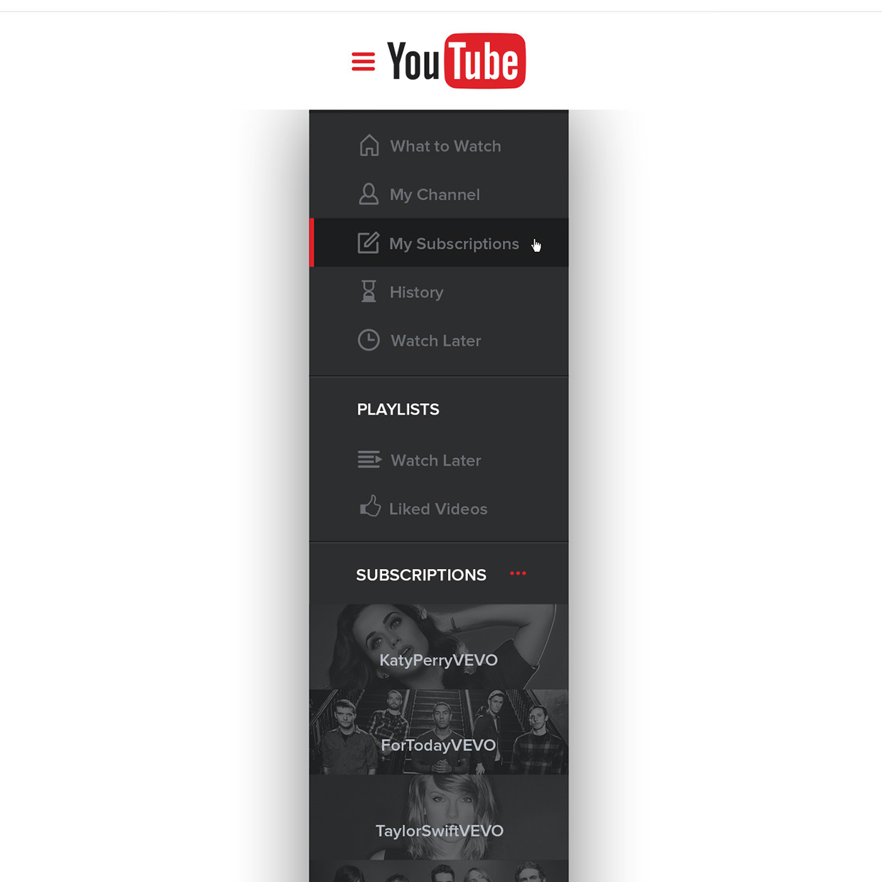 New UX Design Concept of YouTube 2015 By Lucas Nonato (7)