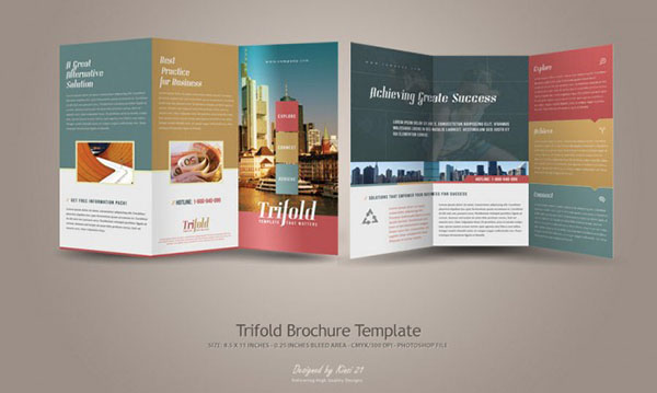 Trifold brochure design by kinzi