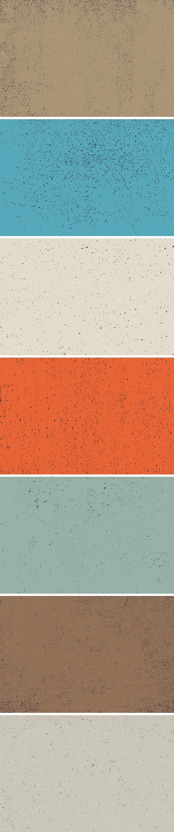 7 Free Vector Backgrounds of Speckled Textures