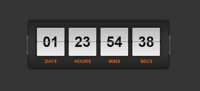 Download 20 Free Stunning CSS3 And JQuery Countdown Timer Scripts