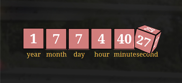 Download Free CountdownCube – jQuery Countdown Timer Plugin