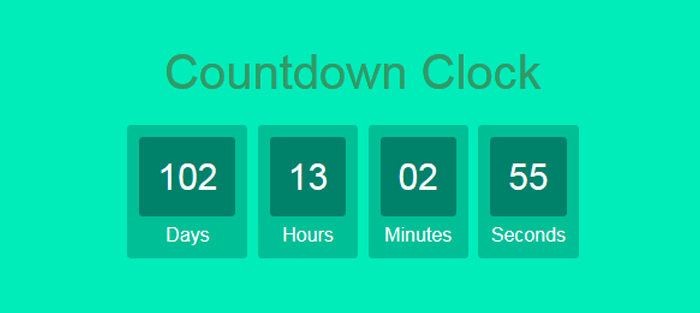 Download 20 Free Stunning CSS3 And JQuery Countdown Timer Scripts