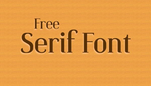 Free Identica Top Serif Font