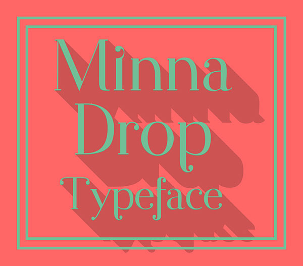Free Minna Drop Serif Typeface 2015