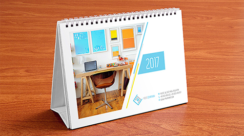 table-calendar-design-template-and-mock-up-psd
