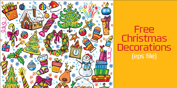 Christmas Decorations Vector