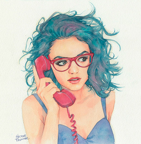 lucy-hale-watercolor-illustration