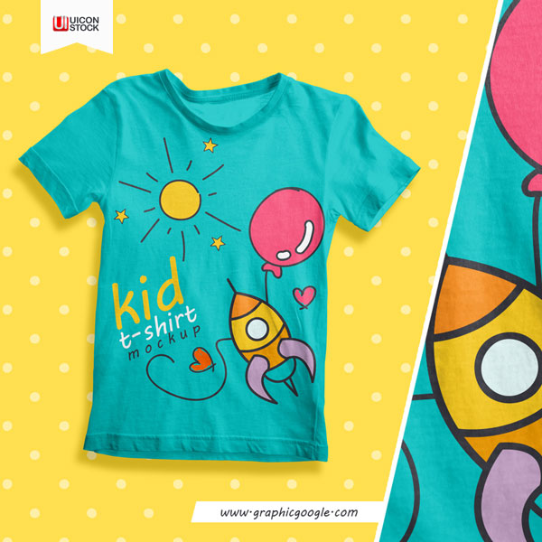 Free-Kid-t-Shirt-Mockup-PSD-2018