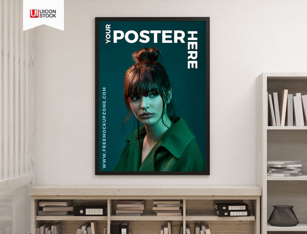 Free-Creative-Interior-Poster-Mockup-For-Designers-2018