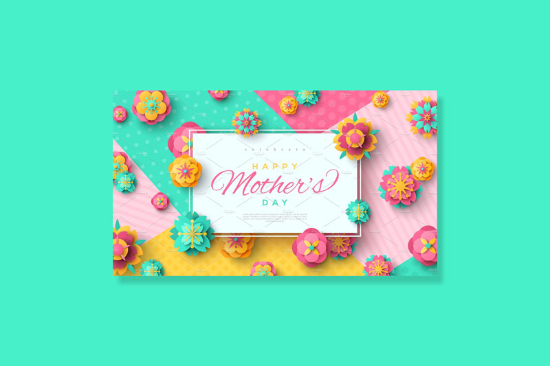 Mother's-Day-Card-with-Square-Frame