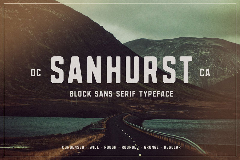 Sanhurst-Sans-Serif-8-Font-Family-2018