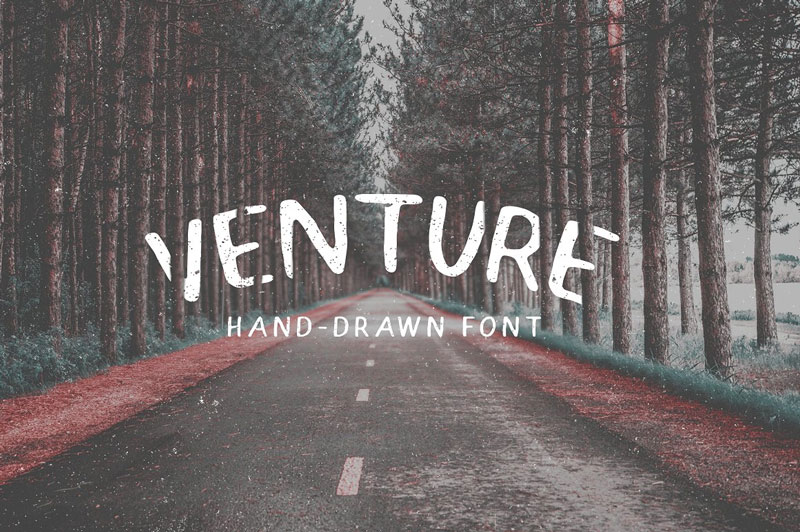 Venture---Hand-Drawn-Font-2018