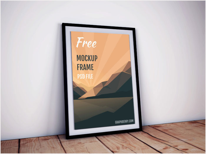 Free-Poster-Frame-PSD-Mockup