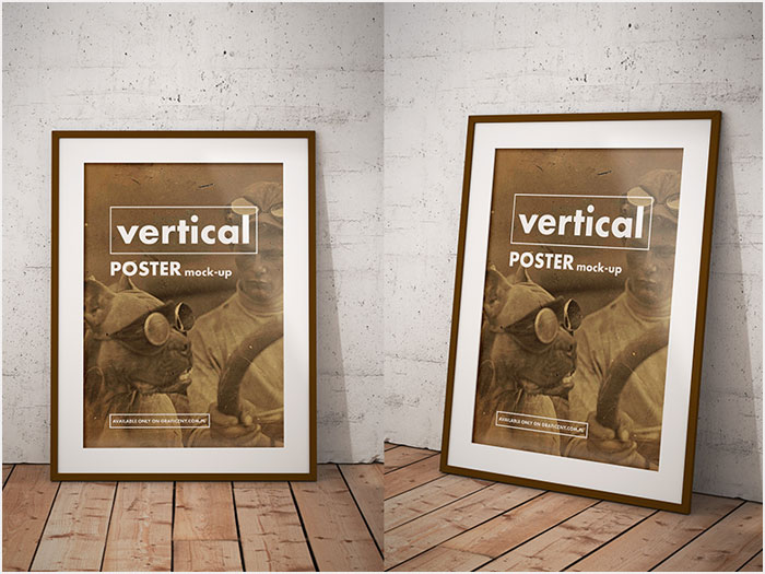 Free-Vintage-Poster-Mockups