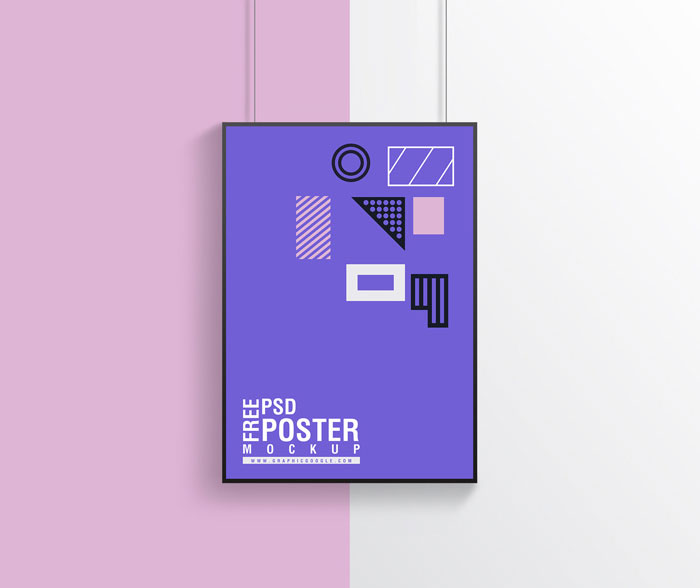 Free Psd File Templates To Mockup Your Poster Designs A Graphic World