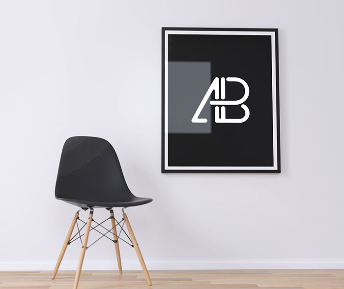 Poster-Frame-PSD-Mockup