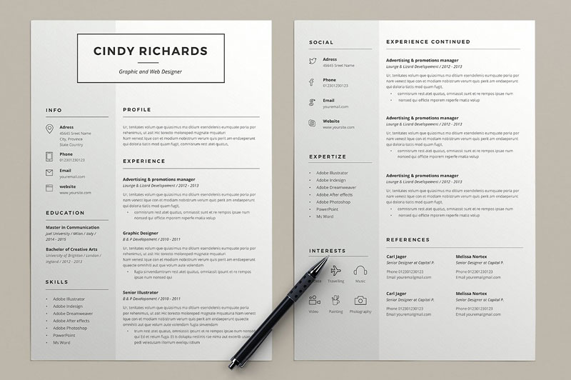 Resume-Cindy-2-Pages