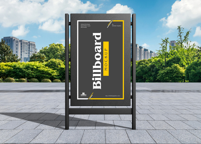 Free-City-Advertising-Billboard-Mockup