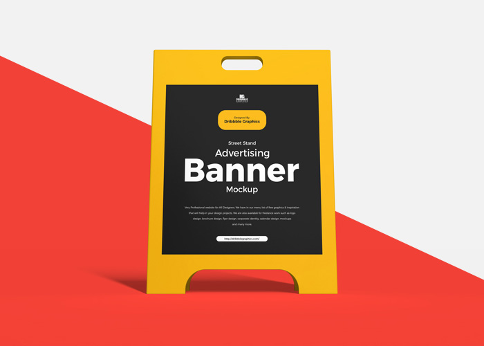 Free-Street-Stand-Banner-Mockup