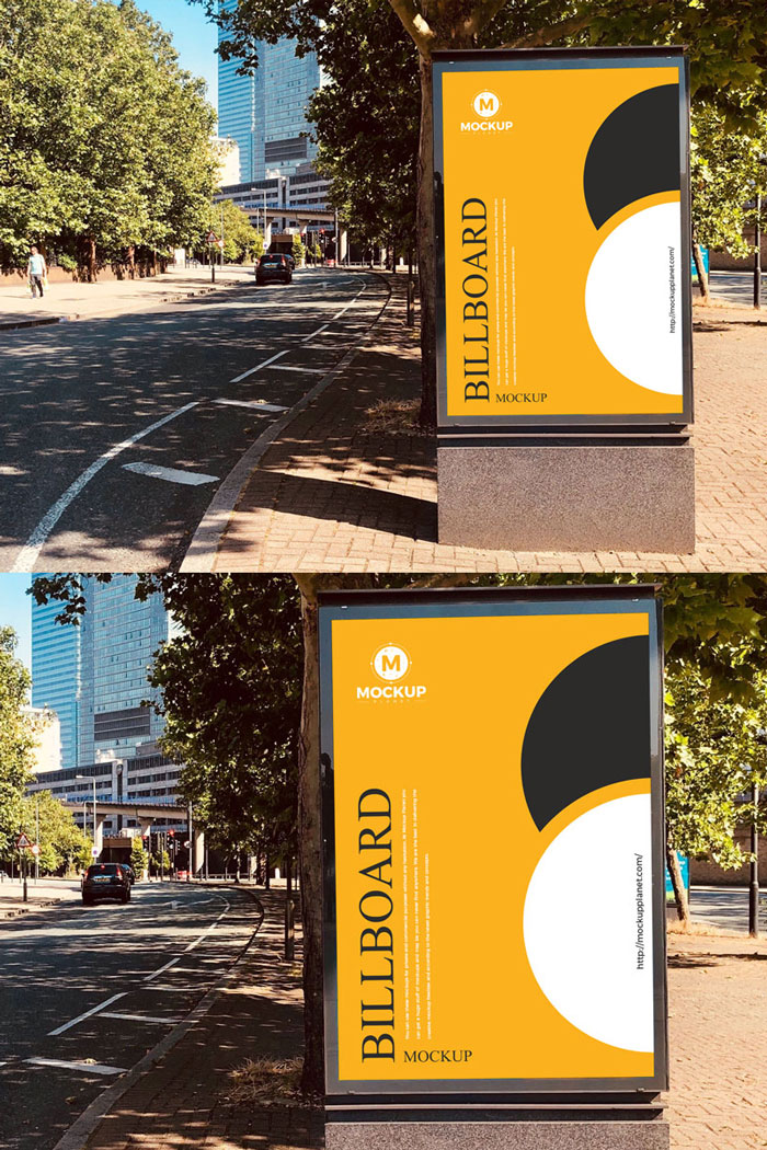 Free-PSD-Advertising-Road-Side-Billboard-Mockup