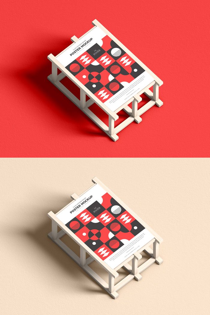 Free-Wooden-Framed-Poster-Mockup-PSD