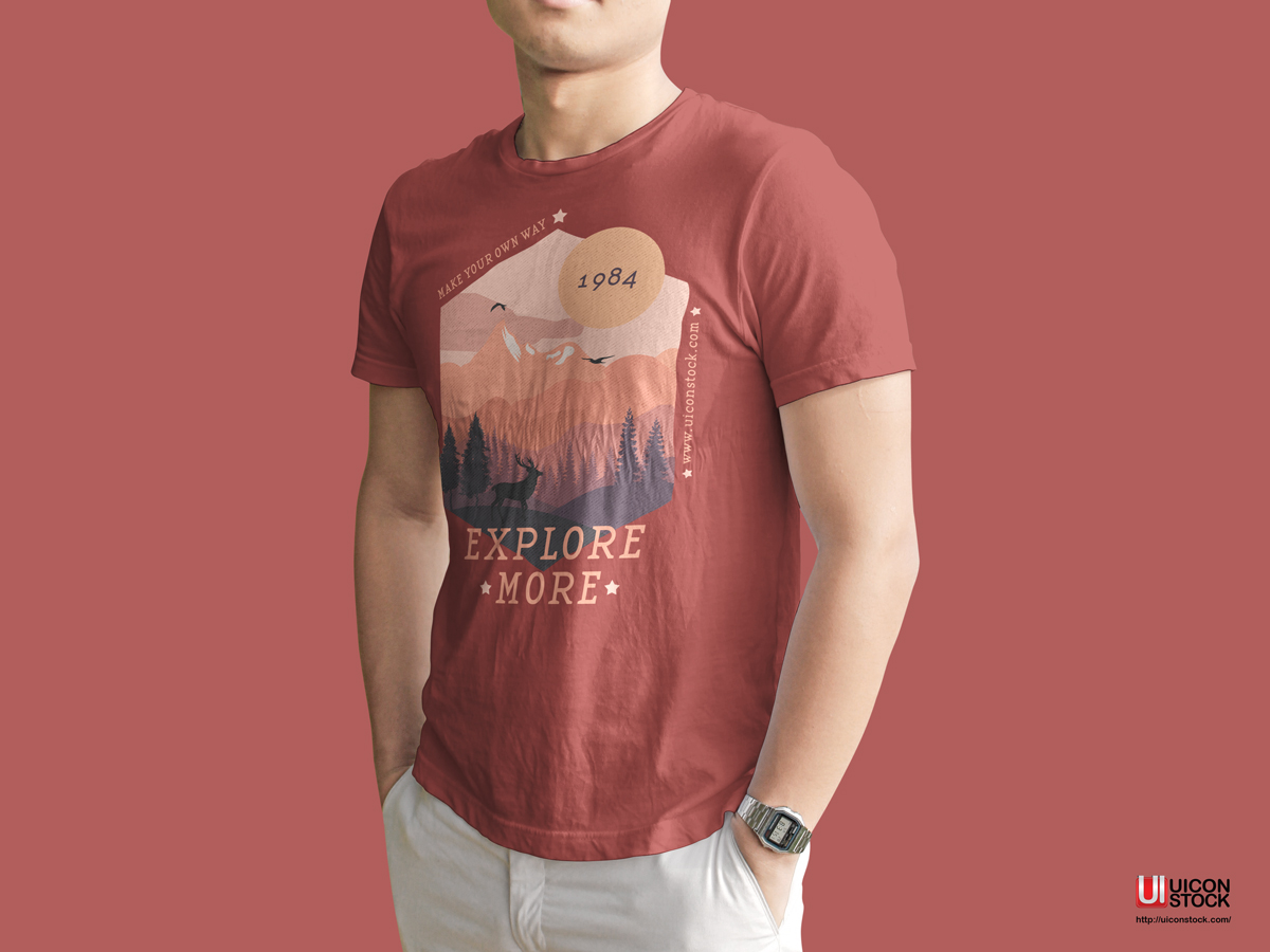 Free-Boy-Wearing-T-Shirt-Mockup-1