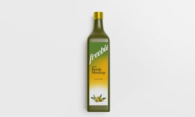 Top-View-Glass-Bottle-Mockup-Free