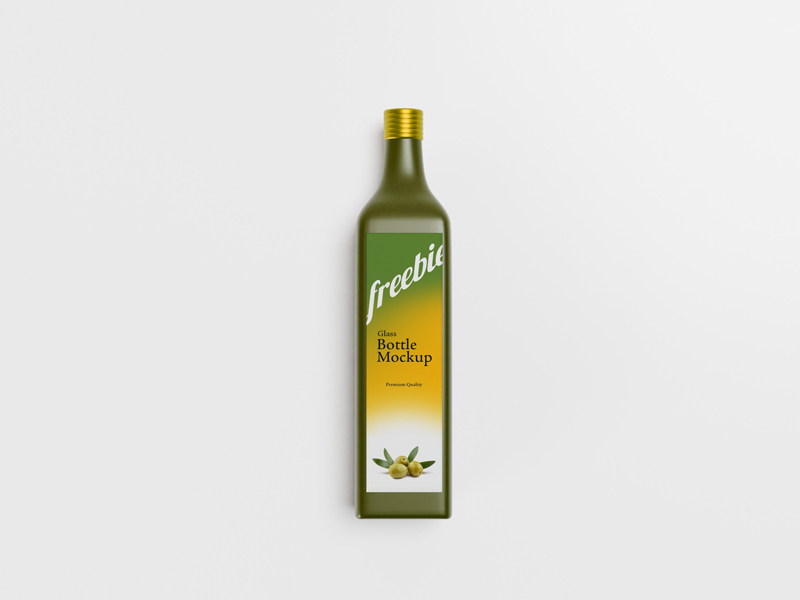 Top-View-Glass-Bottle-Mockup-Free