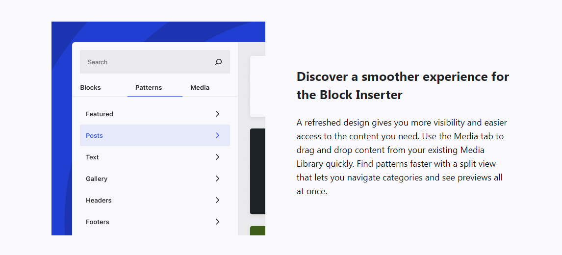 WordPress-6.2-Block-Inserter