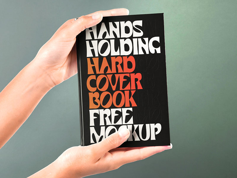 Free-Man-Holding-Book-Mockup