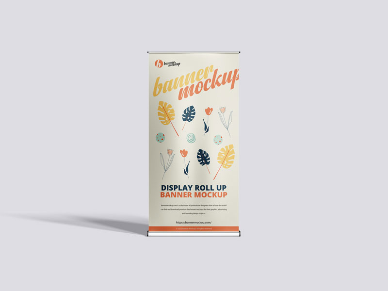 Free-Display-Roll-Up-Banner-Mockup