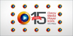 15-Classy-Media-Player-Icons