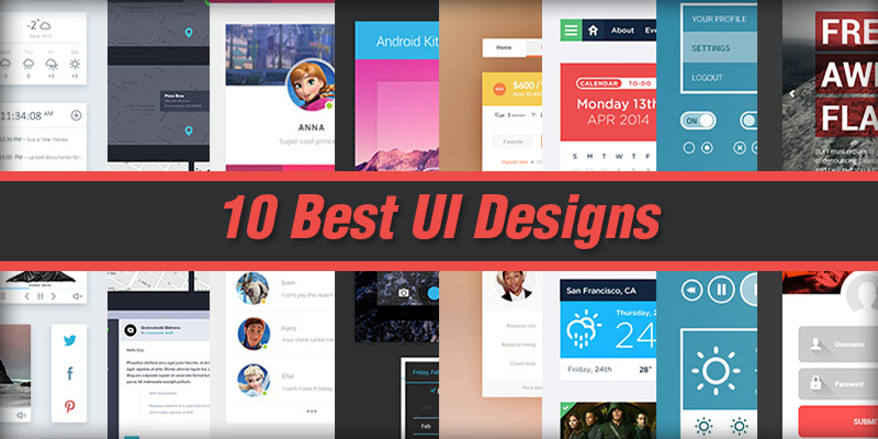 10 Best UI Designs