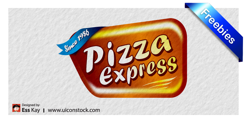 Vol 1: Free Pizza Logo for Pizza Shop 2014 (Ai)