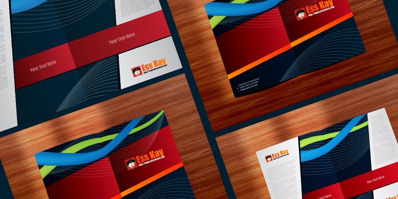 Free Professional Brochure Design Template for Graphic Designers 2014