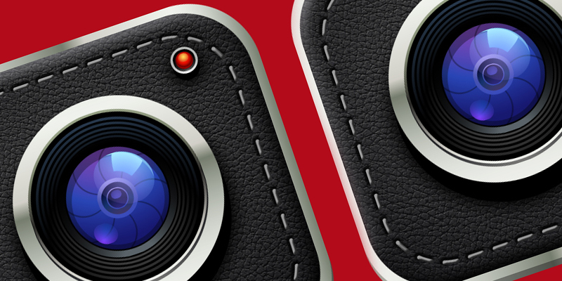 Free Camera GUI Icon Design for Web & Graphic Designers 2014 (Psd)