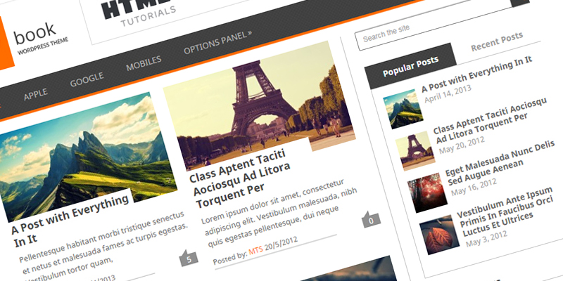 6 Latest Free WordPress Themes 2014