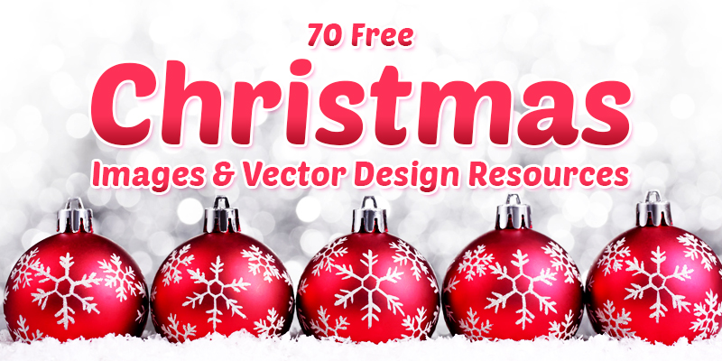 70 Free Christmas Images & Vector Design Resources 2014