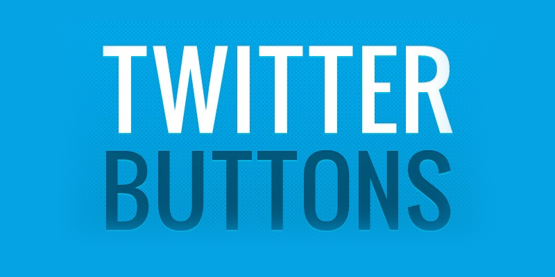 120 Free Twitter Buttons